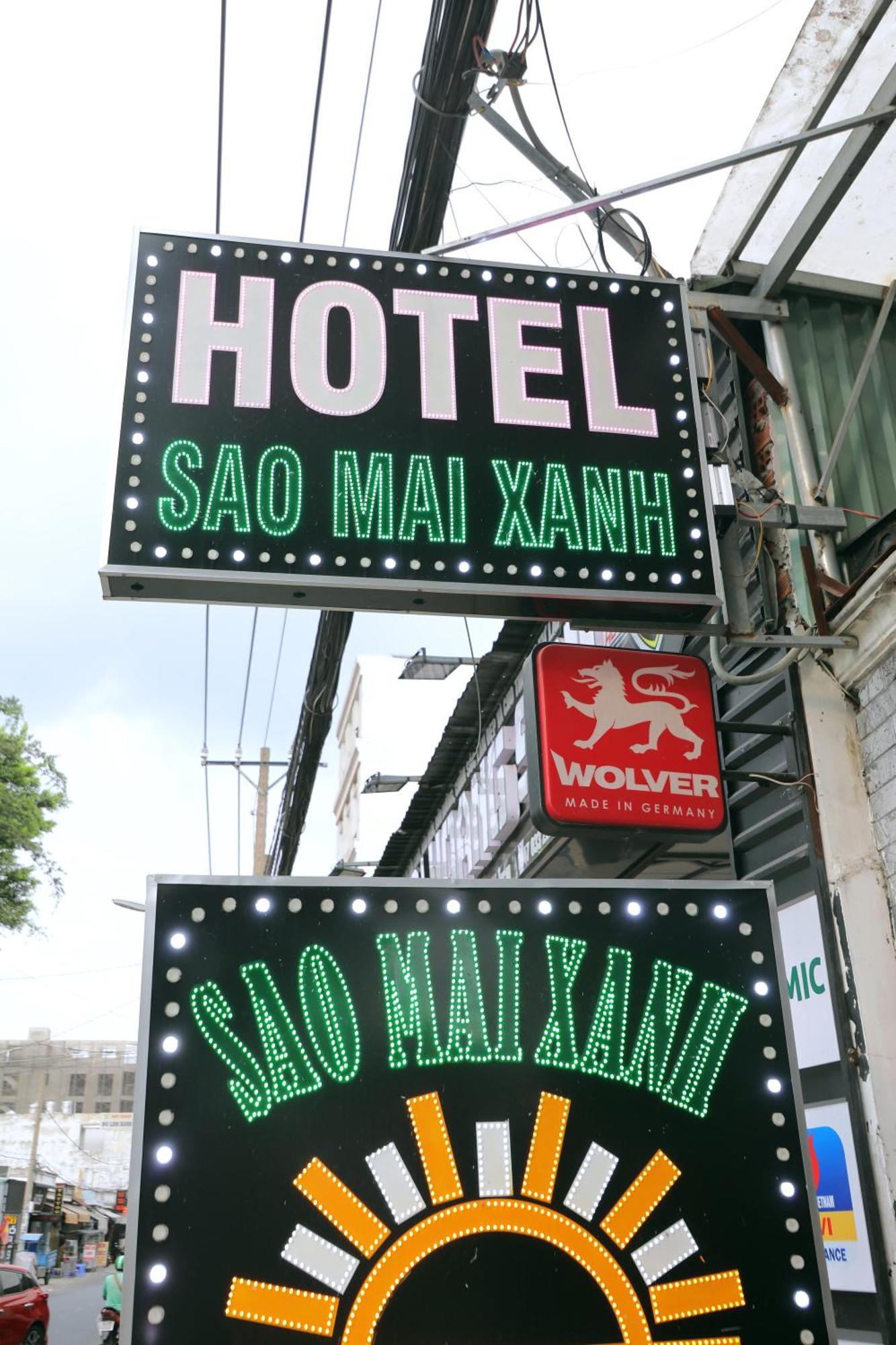 Khach San Sao Mai Xanh - Sao Mai Xanh Hotel Ho-Chi-Minh-Stadt Exterior foto